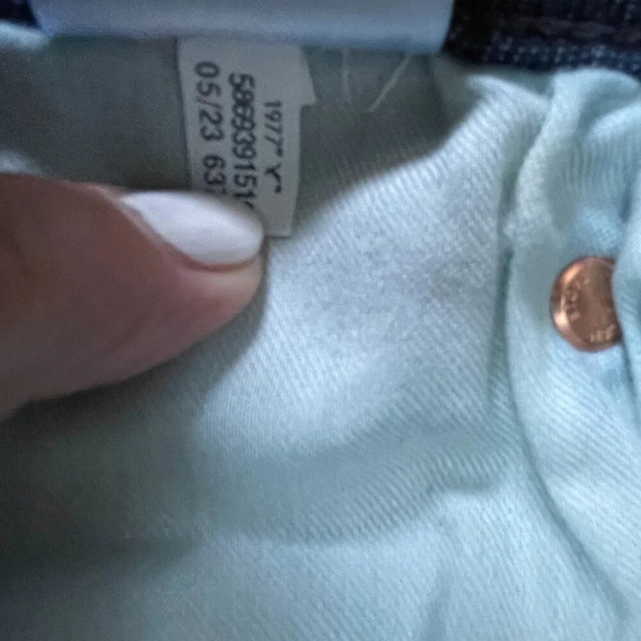 American Eagle Men's Flex Slim Straight Leg Dark Wash Mid Rise Jeans 26X28 NWOT - Picture 10 of 11